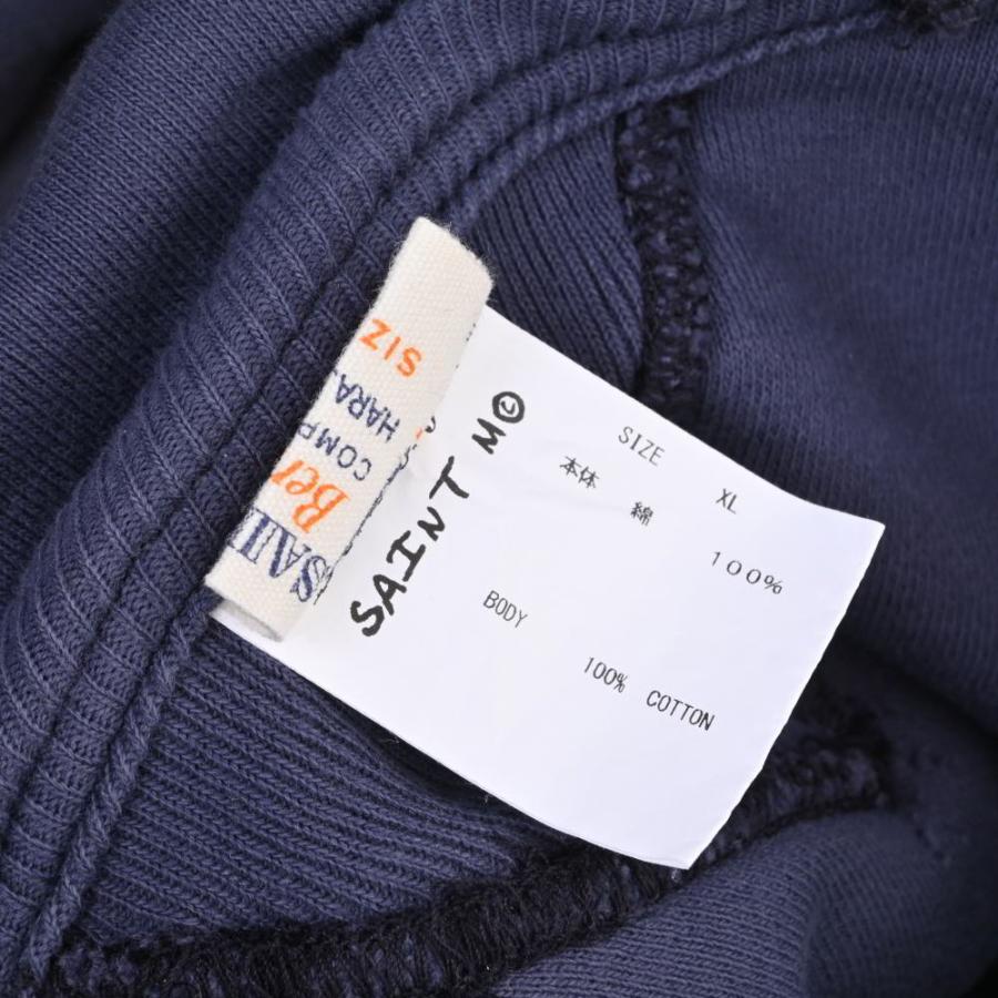美品 SAINT MICHAEL BerBerjin HOODIE M13 プルオーバーパーカ XL