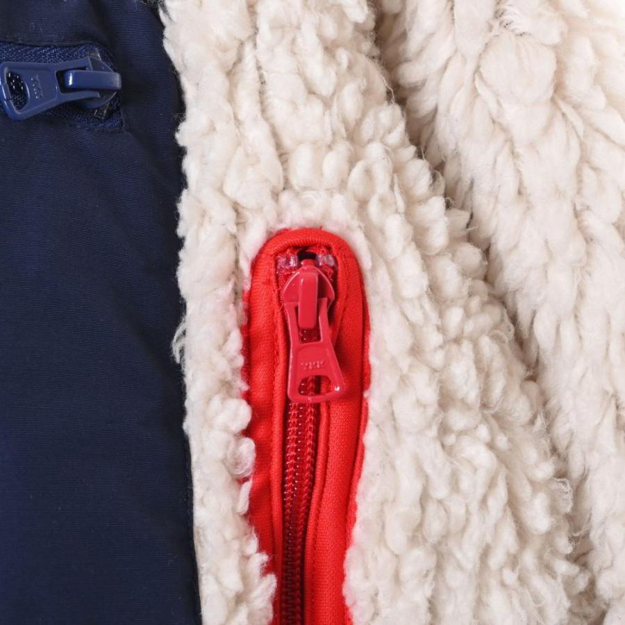 MAISON EUREKA ロング フリースジャケット FREE アイボリー メゾン  