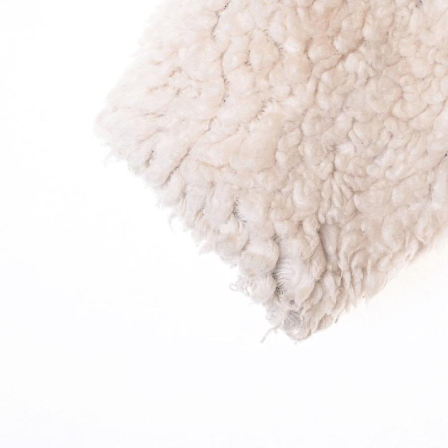 MAISON EUREKA ロング フリースジャケット FREE アイボリー メゾン  