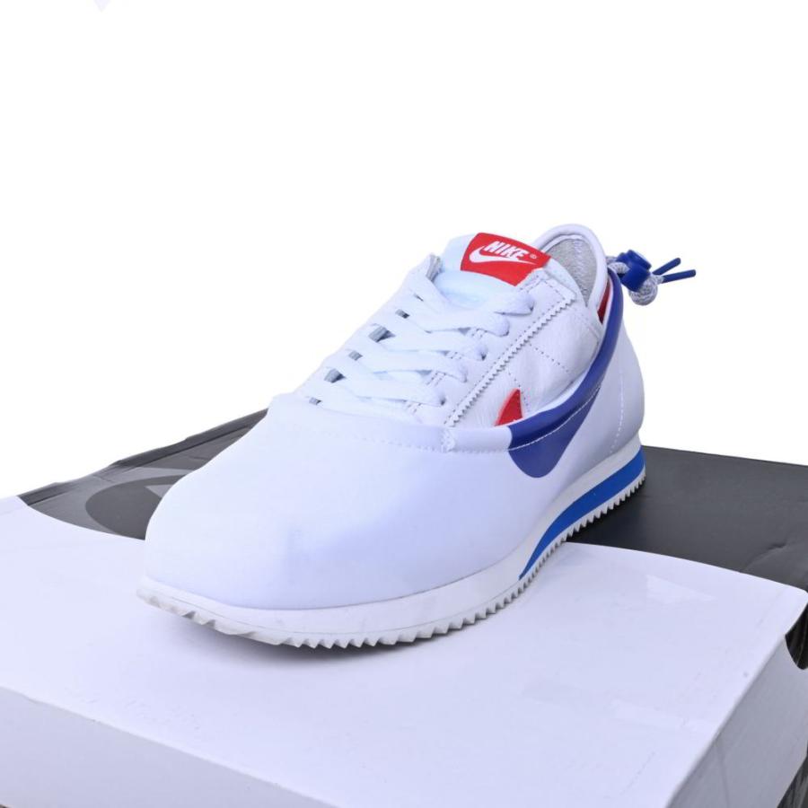 NIKE（ナイキ） NIKE CORTEZ CLOT White and Game Royal スニーカー