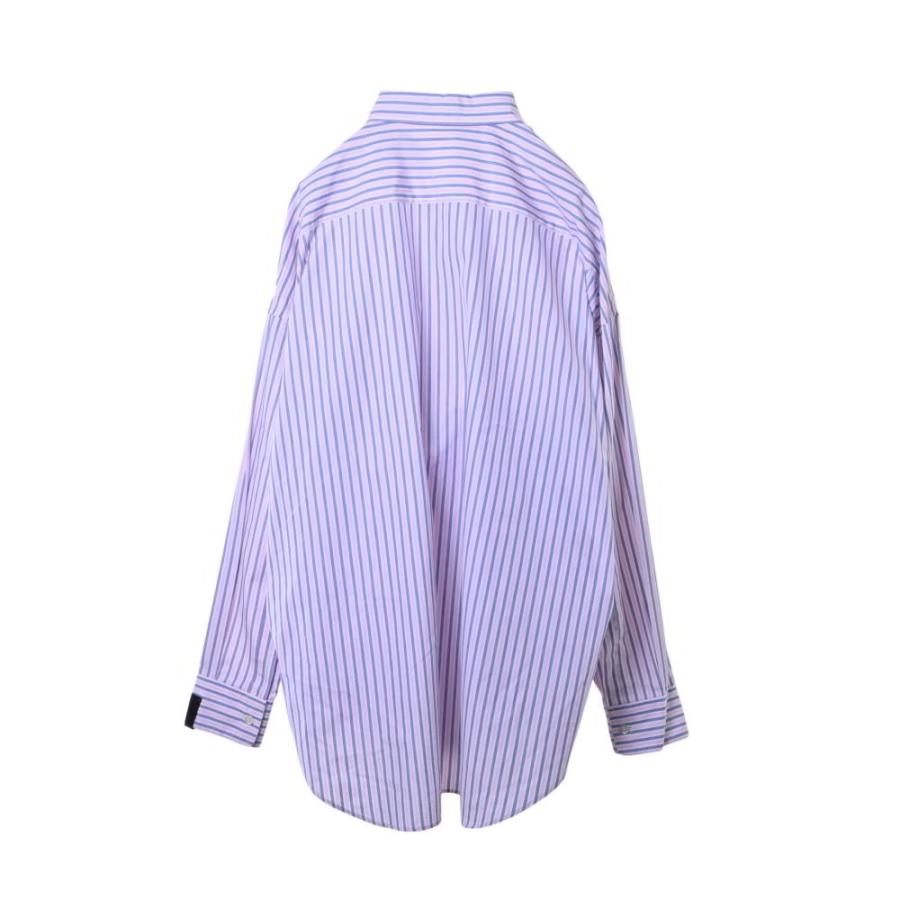 N.HOOLYWOOD × THOMAS MASON ストライプオーバーシャツ N.HOOLYWOOD（エヌハリウッド） N.HOOLYWOOD THOMAS MASON ストライプ