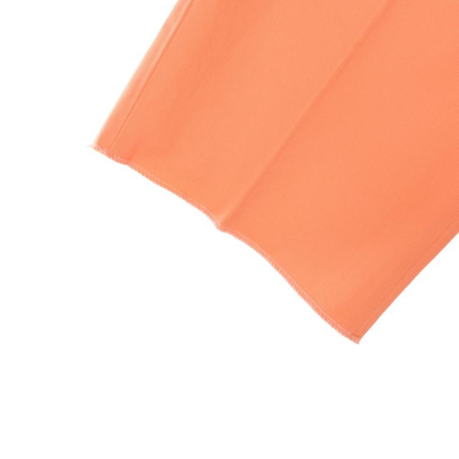 NEAT 未使用 ツータック コットン チノパンツ 48 オレンジ