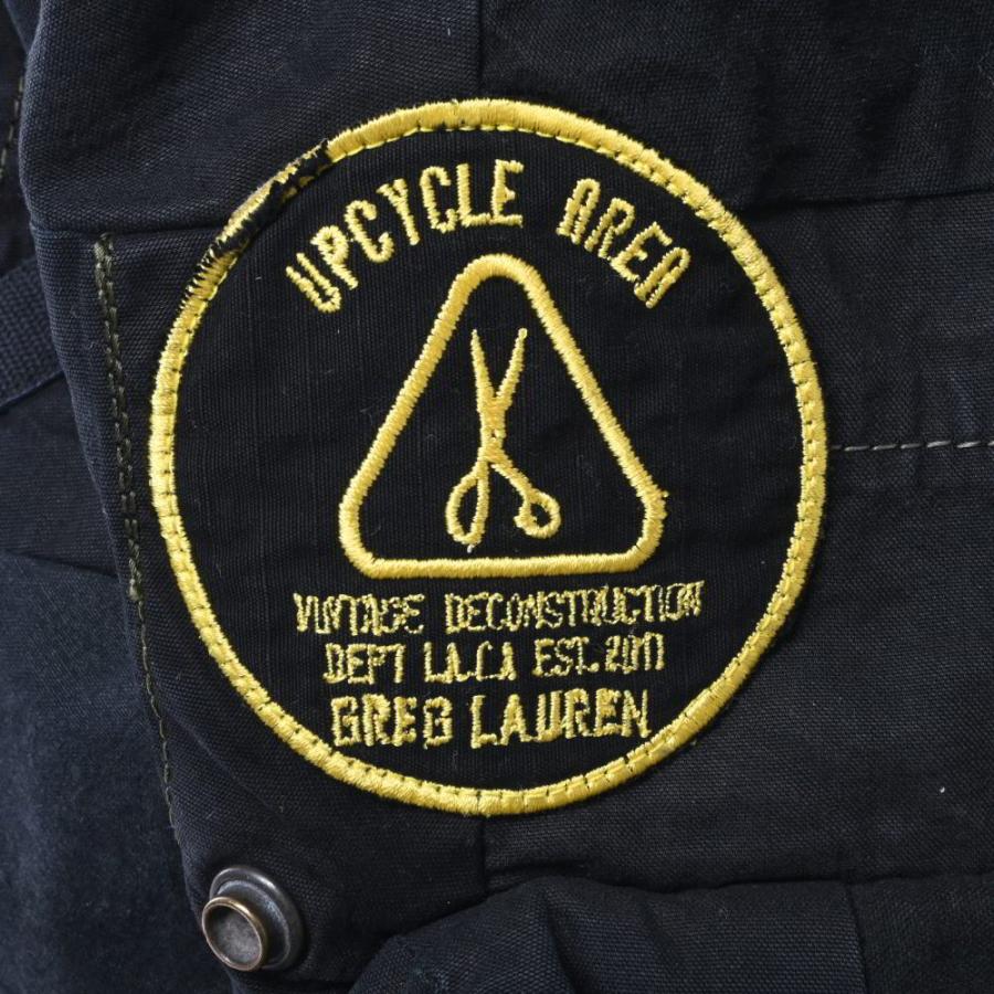 美品 GREG LAUREN tent scrapwork3n1 ファー付き モッズコート 1