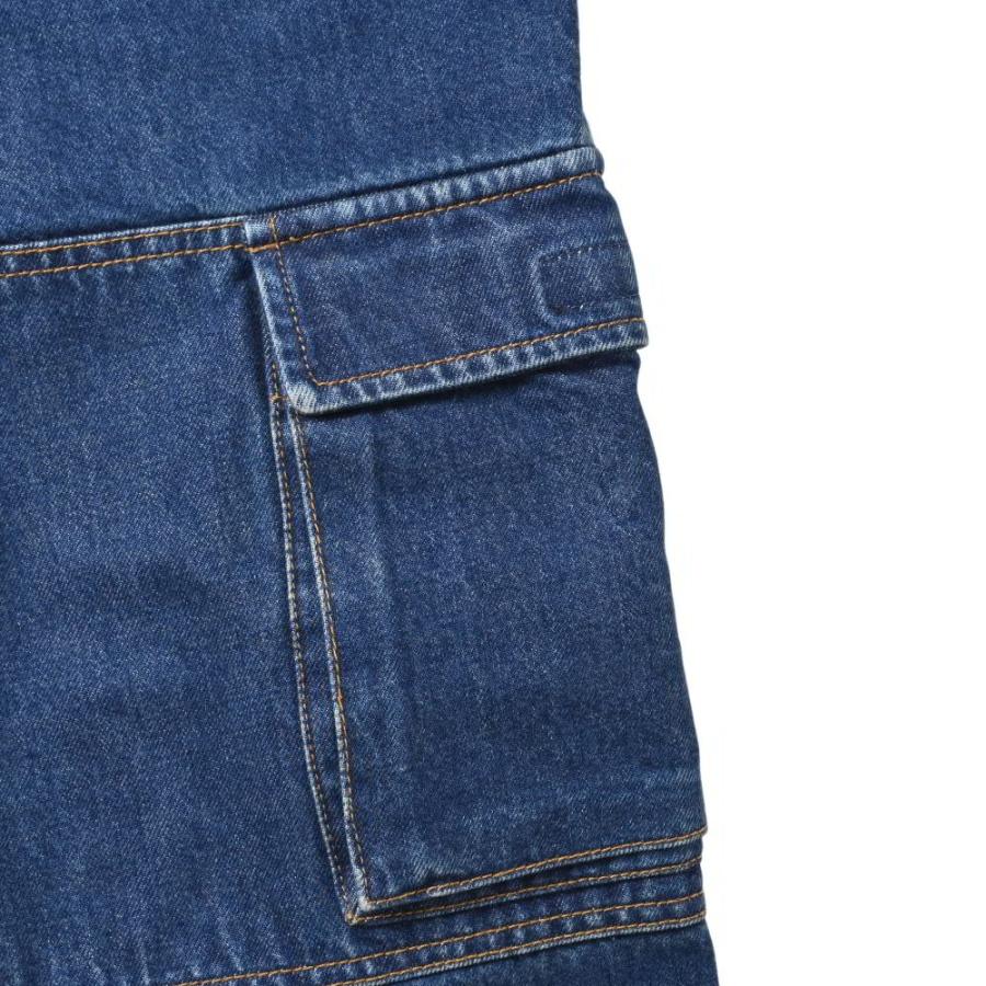 GUCCI（グッチ） 美品 ワイド デニム パンツ 46 ブルー KL4B2CAK61 