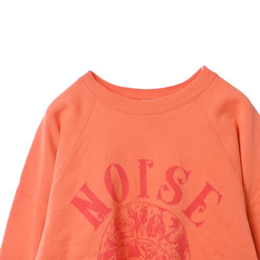 美品 SAINT MICHAEL BerBerJin NOISE プリント スウェット XL オレンジ セントマイケル KL4B3PC65_2