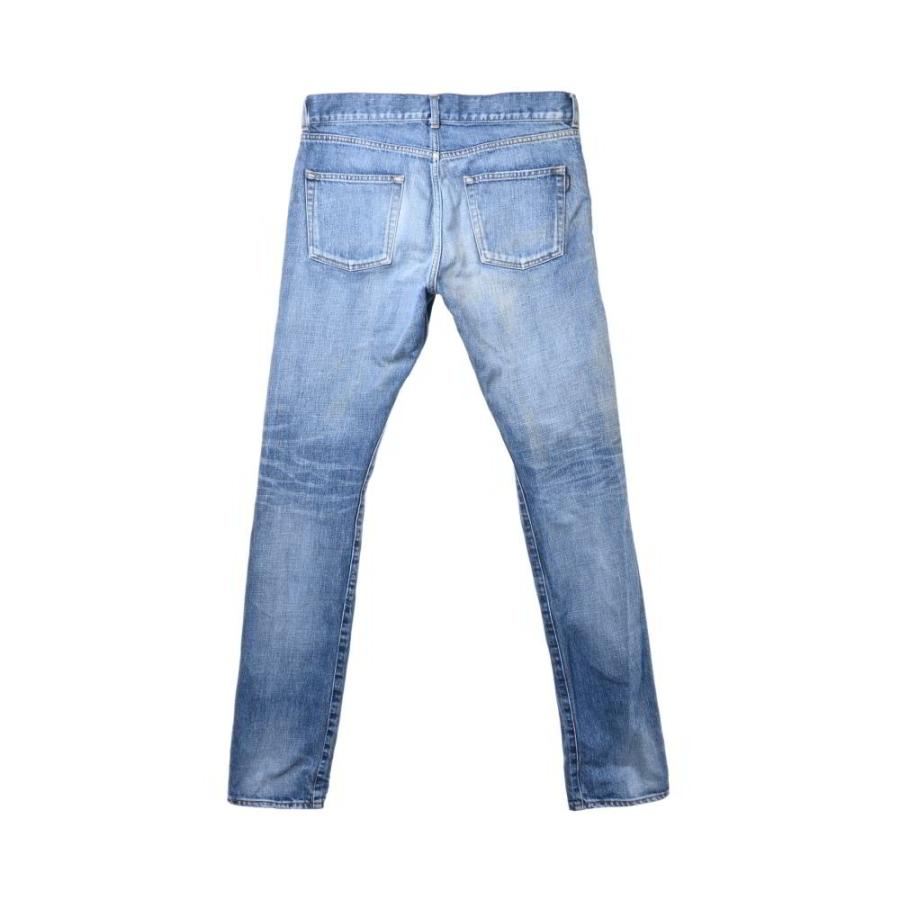 美品 Saint Laurent Paris コットン ダメージ デニム パンツ 30 