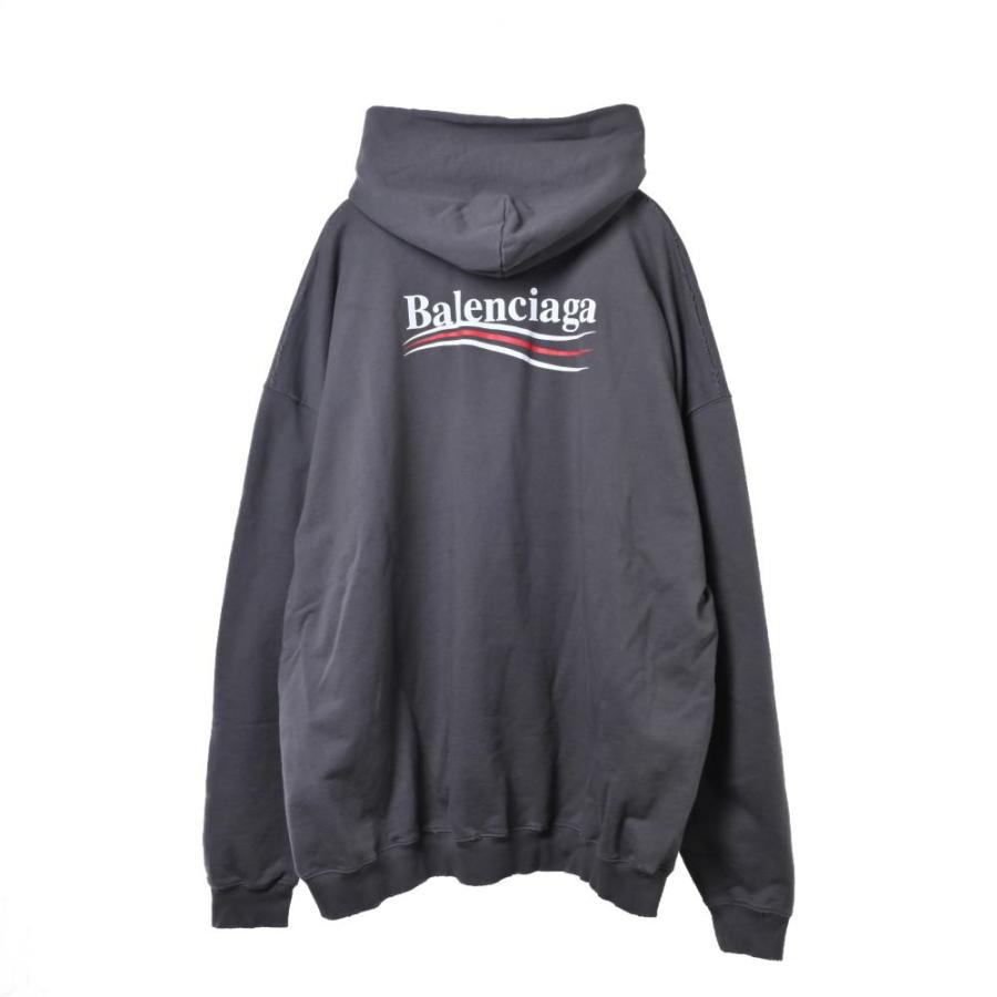 BALENCIAGA POLITICAL CAMPAIGN ロゴプリント プルオーバー パーカ バレンシアガ KL4BSLQS77_1