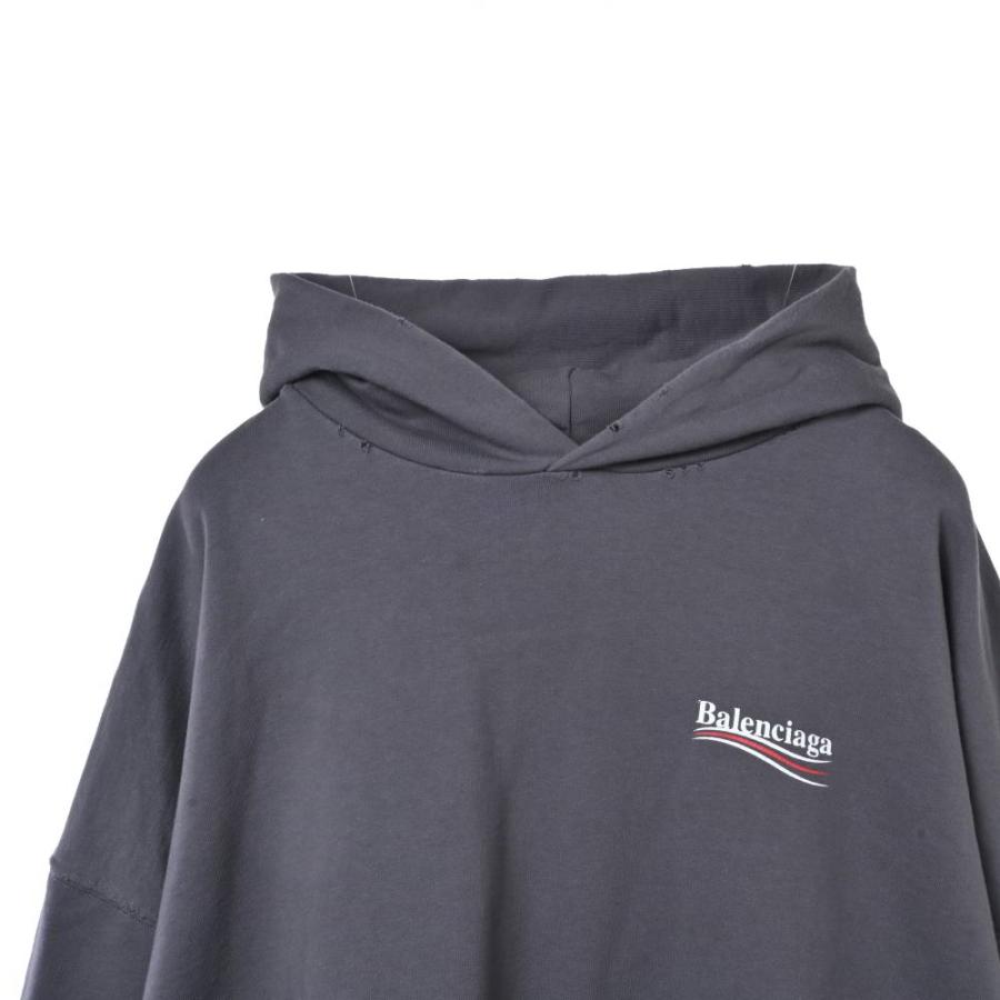 BALENCIAGA POLITICAL CAMPAIGN ロゴプリント プルオーバー パーカ バレンシアガ KL4BSLQS77_2