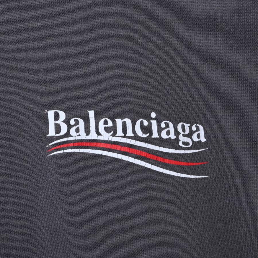 BALENCIAGA POLITICAL CAMPAIGN ロゴプリント プルオーバー パーカ バレンシアガ KL4BSLQS77_4