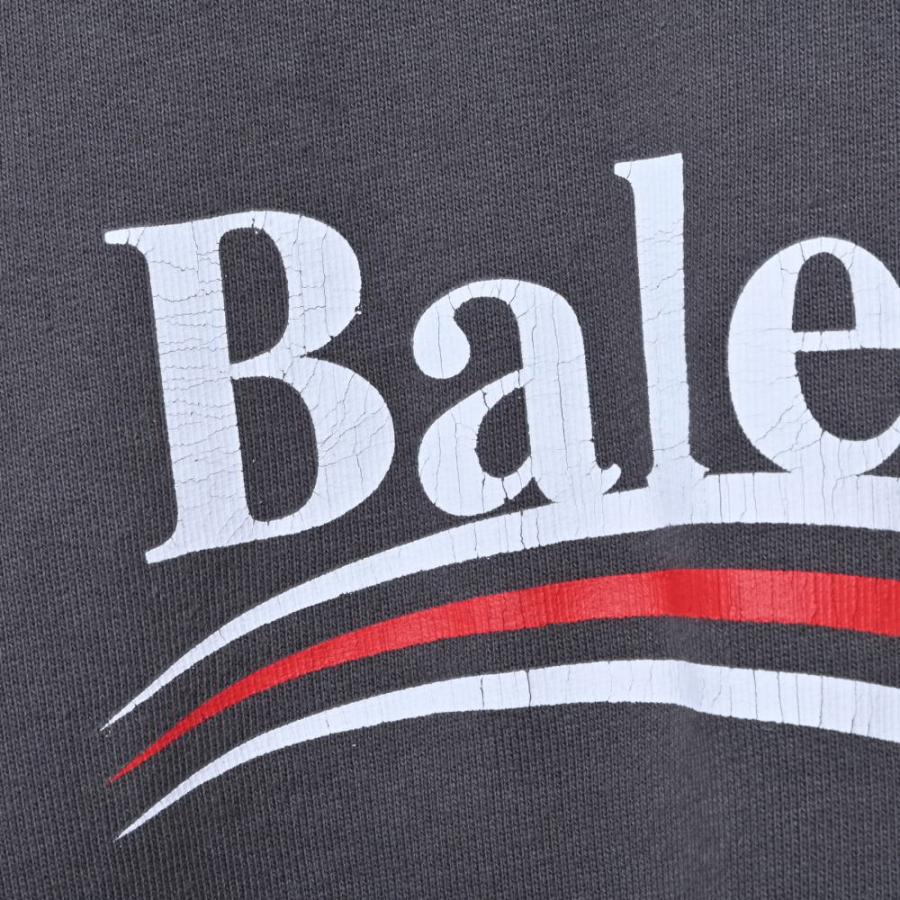 BALENCIAGA POLITICAL CAMPAIGN ロゴプリント プルオーバー パーカ バレンシアガ KL4BSLQS77_5