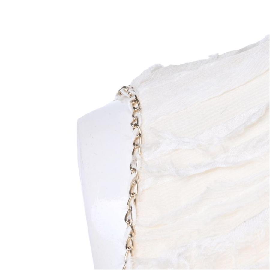 CHANEL（シャネル） 美品 CHANEL 08P P32985 ツイード切替 シルク