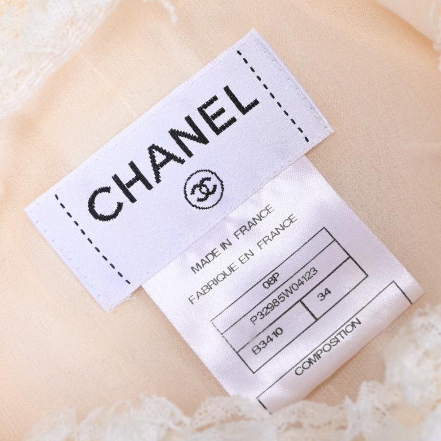 CHANEL（シャネル） 美品 CHANEL 08P P32985 ツイード切替 シルク