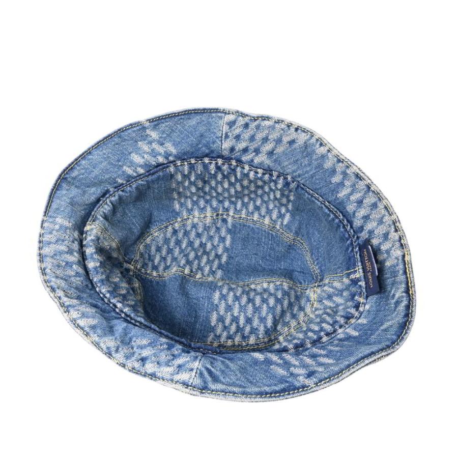 LOUIS VUITTON NIGO コットン ダミエ モノグラム デニムハット