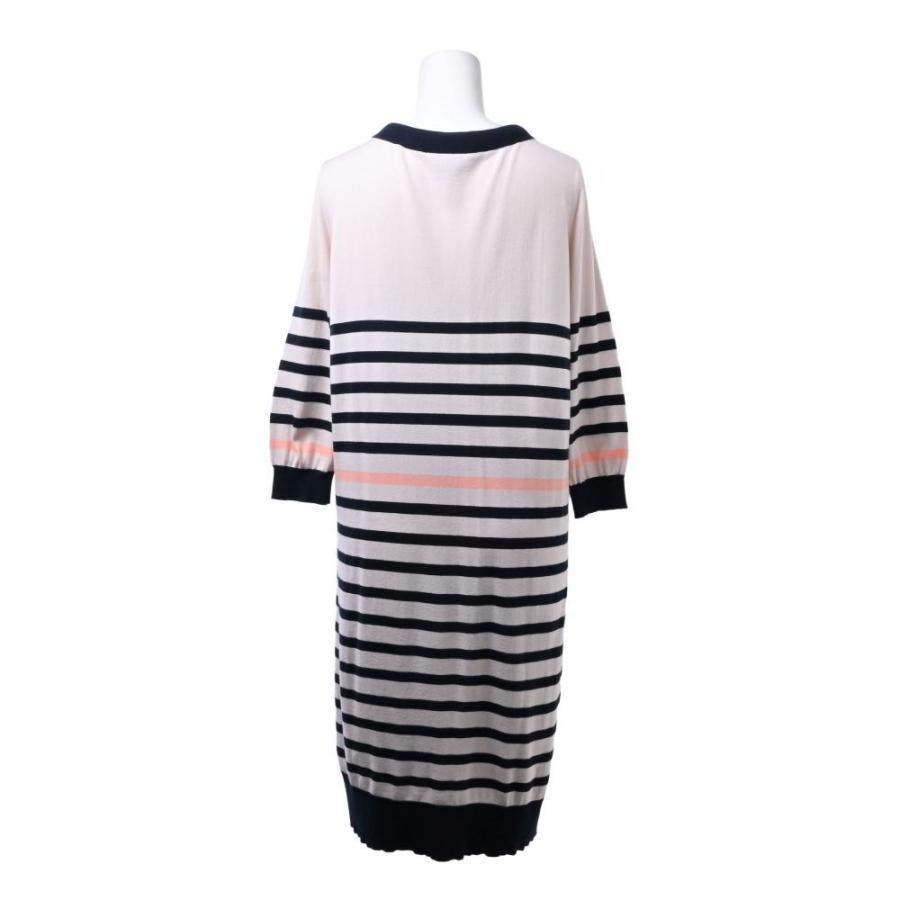 LOUIS VUITTON（ルイ・ヴィトン） ボーダー コットン ニットワンピース  