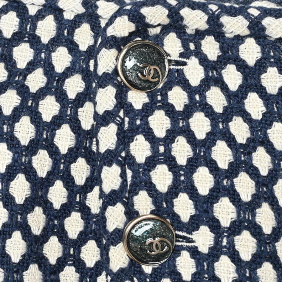 CHANEL（シャネル） 美品 CHANEL 08P P32954V23394 シルク混 スカート  