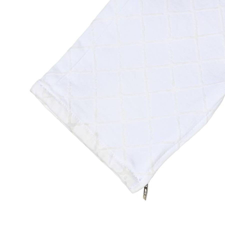 CHANEL P58418V44383 裾ジップ マトラッセ デニム パンツ 36 ホワイト シャネル KL4BAPSC95_3