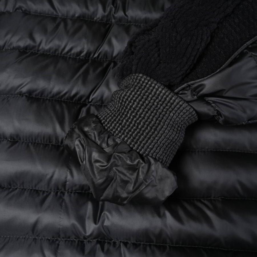 MONCLER Y ケーブル ニット ドッキング ダウン ジャケット 00 ブラック モンクレール KL4BAQUP93_6