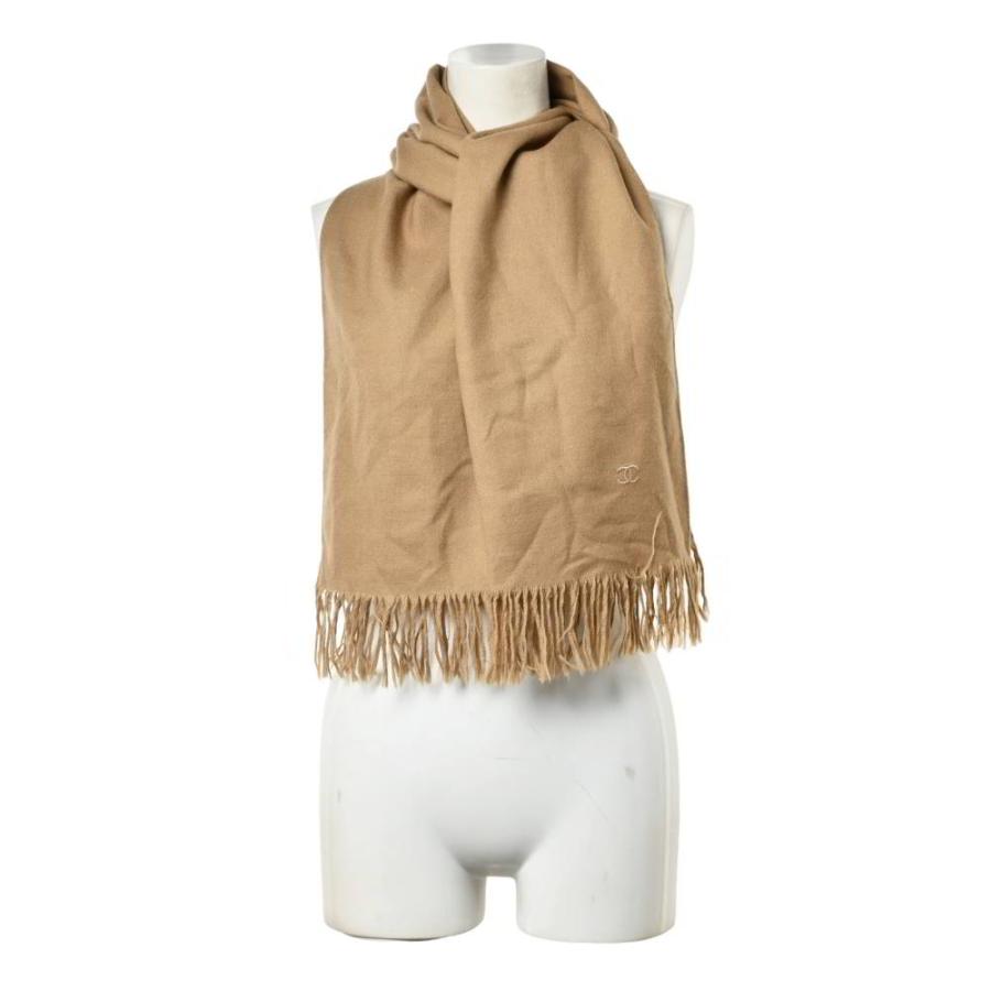 CHANEL（シャネル） ヴィンテージ ココマーク 刺繍 カシミヤ ウール