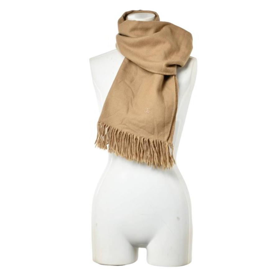 CHANEL（シャネル） ヴィンテージ ココマーク 刺繍 カシミヤ ウール