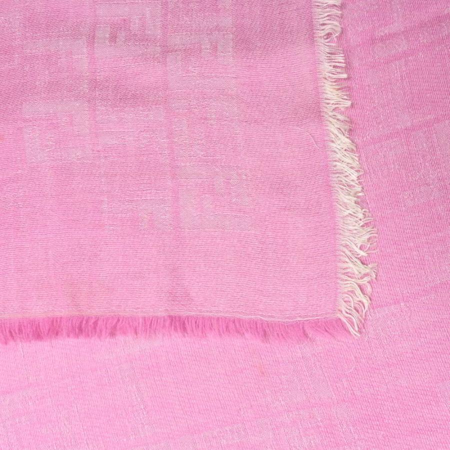 FENDI（フェンディ） ズッカ柄 モダール シルク混 ストール マフラー