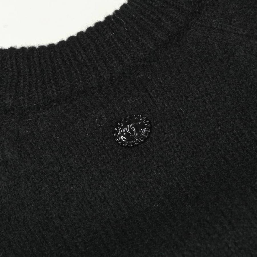 CHANEL（シャネル） CHANEL P73537 ロゴジャガード カシミヤ クルー