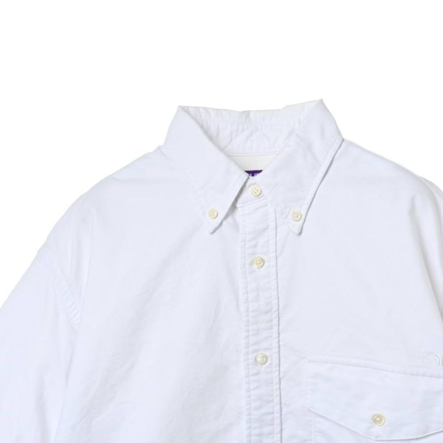 THE NORTH FACE PURPLE LABEL NT3318N オックスフォード BD 半袖