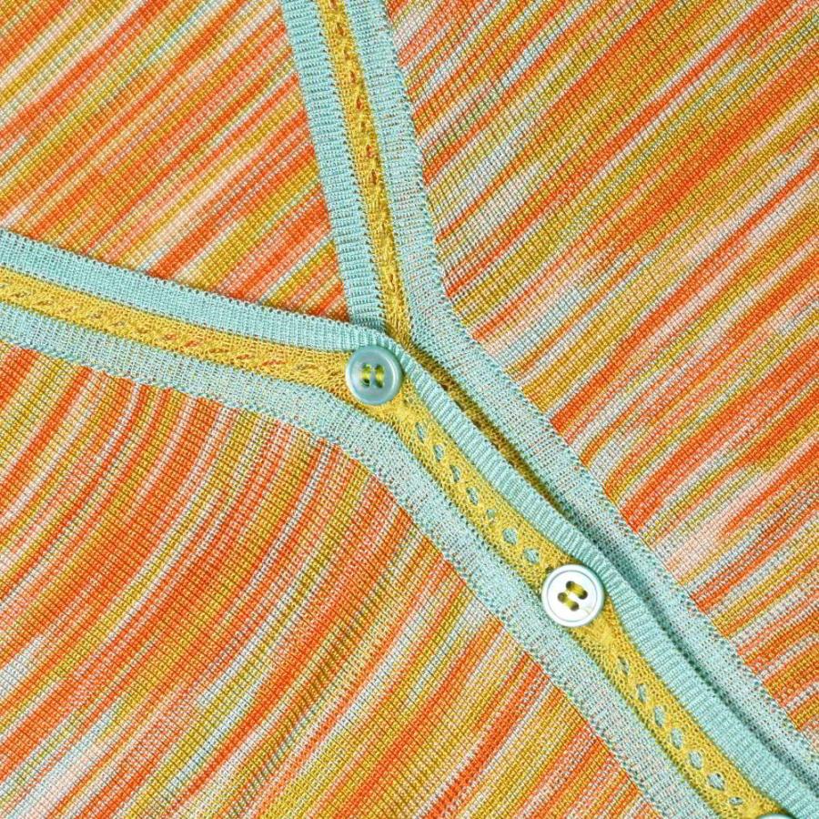 ミッソーニ　グラデーションニット　カーディガン　新品未使用 MISSONI MISSONI（ミッソーニ） レーヨン グラデーション ニット カーディガン