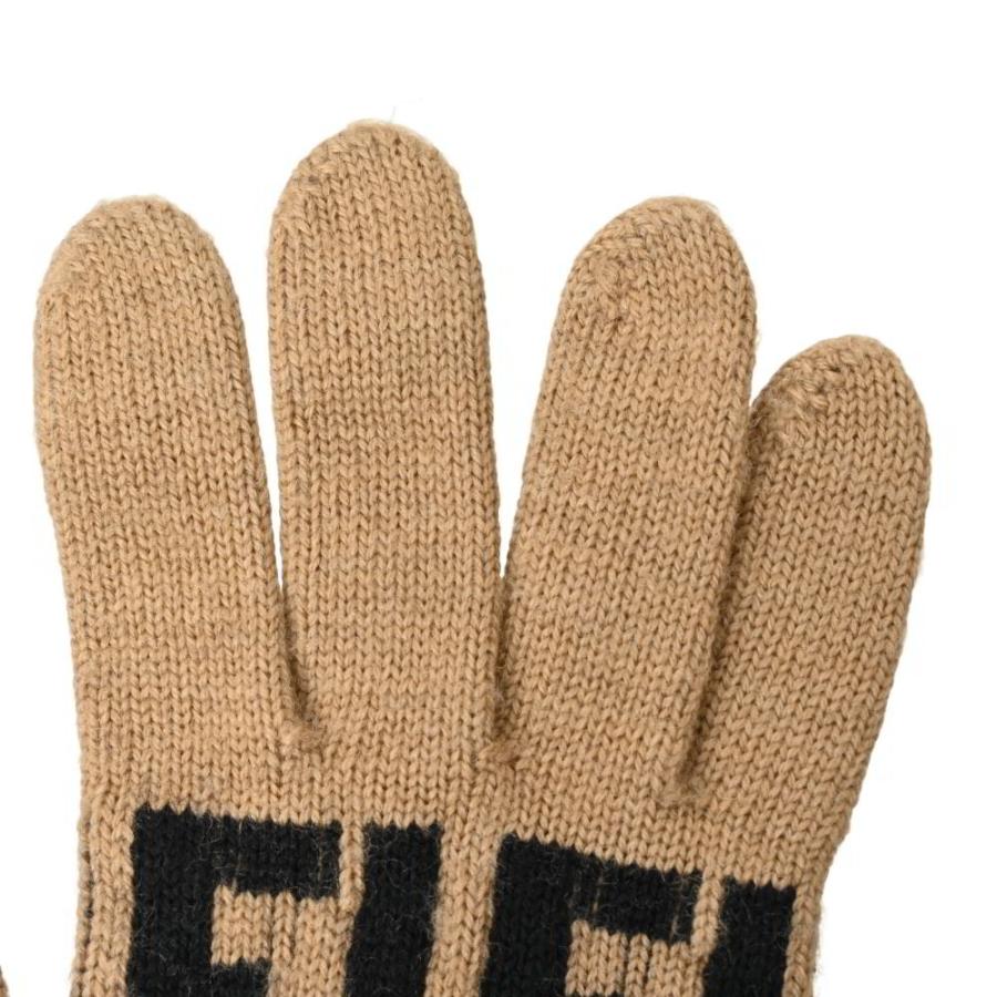 FENDI（フェンディ） ヴィンテージ ズッカ柄 ウール 手袋 グローブ 42