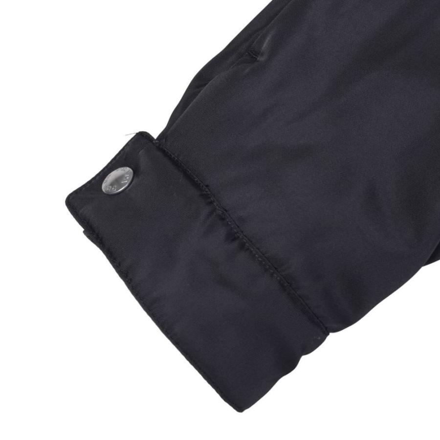 PRADA（プラダ） PRADA SGH163 レザー切替 ジップ ダウン ジャケット