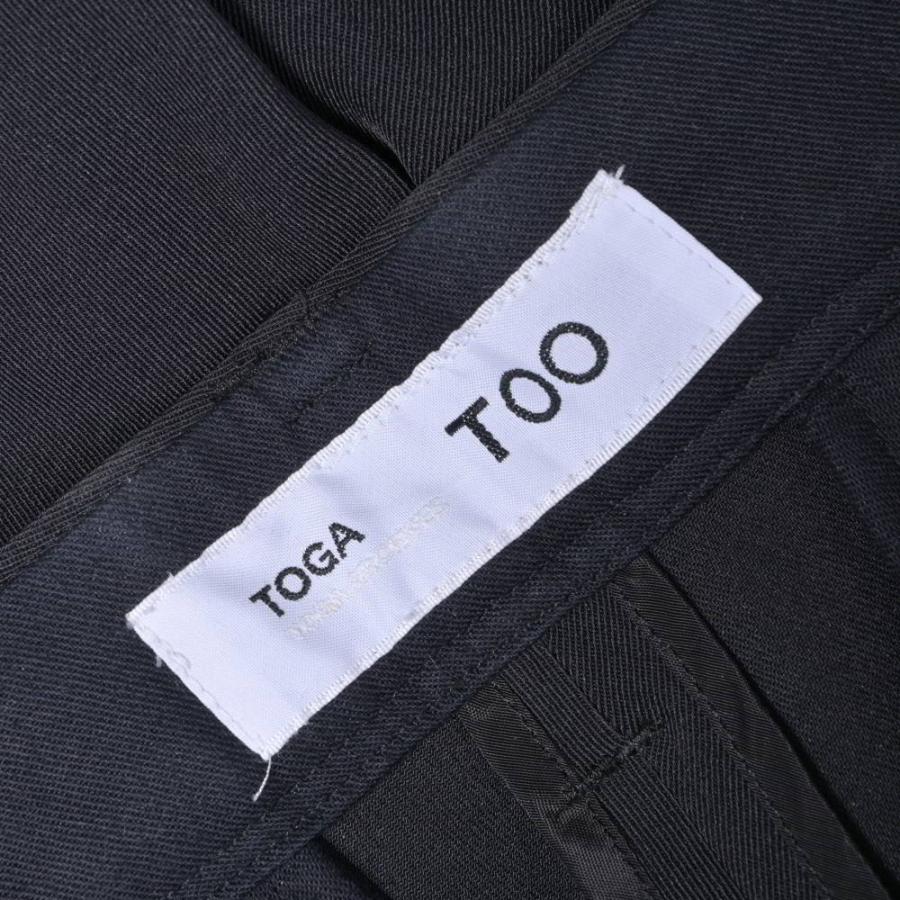 TOGA TOO TZ252-FF953 ハイツイスト スタッズ カルゼ パンツ TOGA（トーガ） TOGA TOO TZ252-FF953 ハイツイスト スタッズ カルゼ