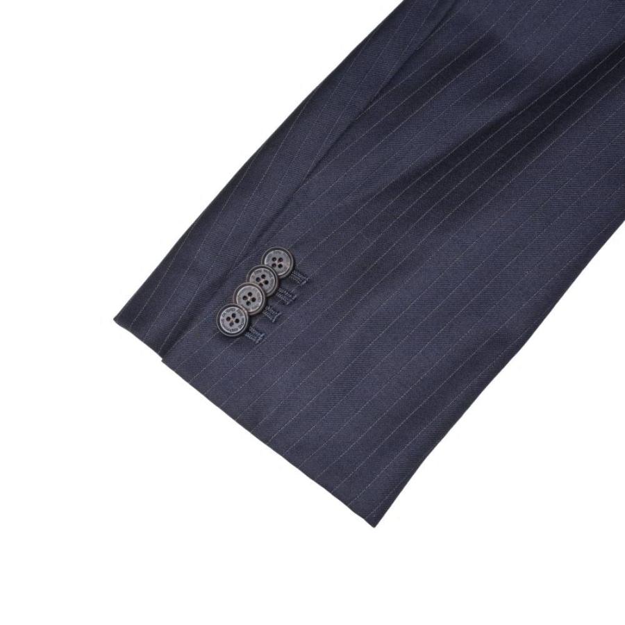 ZEGNA（ゼニア） 美品 Ermenegildo Zegna ウール ストライプ