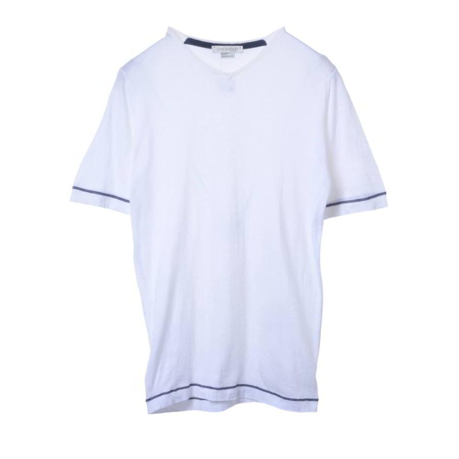 メンズ 美品 ジョンスメドレー シーアイランドコットン ポロニット