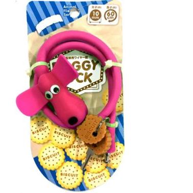 TS シリコンワイヤー錠 DOGGY LOCK 10x600mm TS シリコンワイヤー錠 DOGGY LOCK 10x600mm