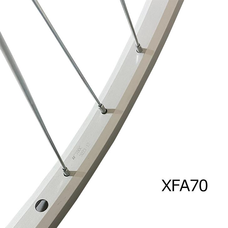 自転車用フロントホイール アルミ リム 700c クイックレリーズ