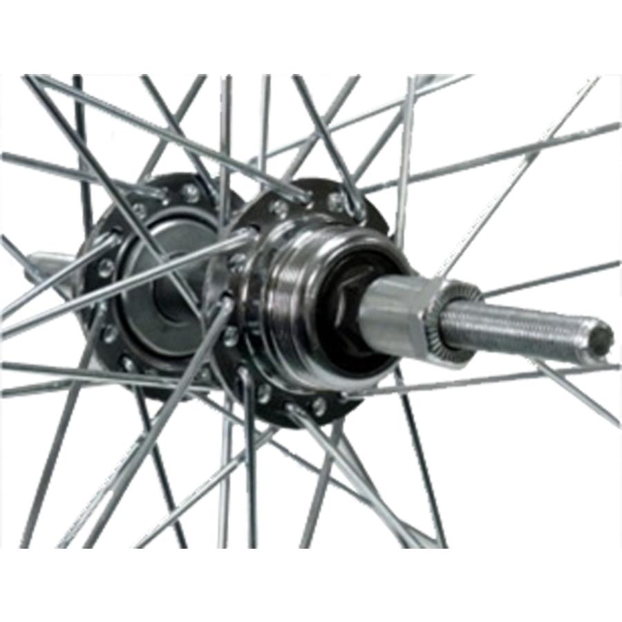 ステンレスリム 27x1 3/8 外装6段ボス/ドラムブレーキ仕様 : サイクル