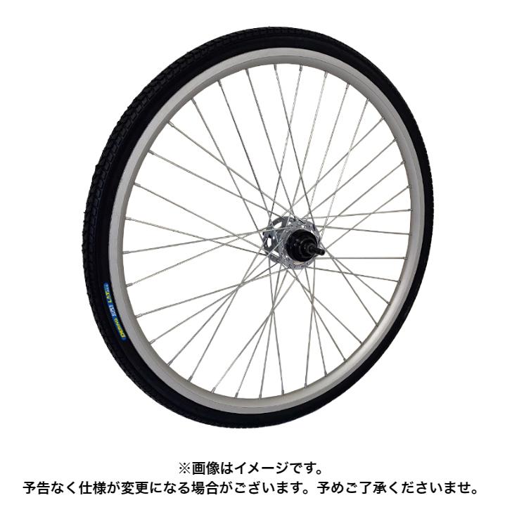 中古自転車2683 前後タイヤ新品！ 26インチ ギヤなし ダイナモ