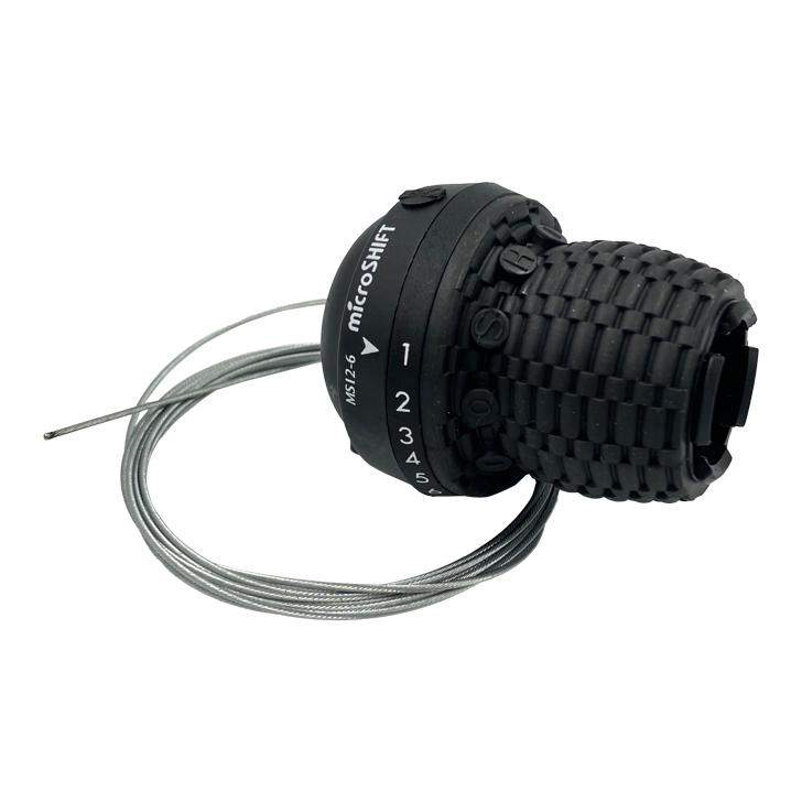 マイクロシフト レボシフト6S 自転車用 変速機 グリップシフト 外装用