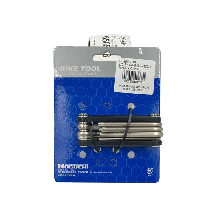 NOGUCHI YC-262-2 フォールディングツール 携帯工具 折りたたみ工具