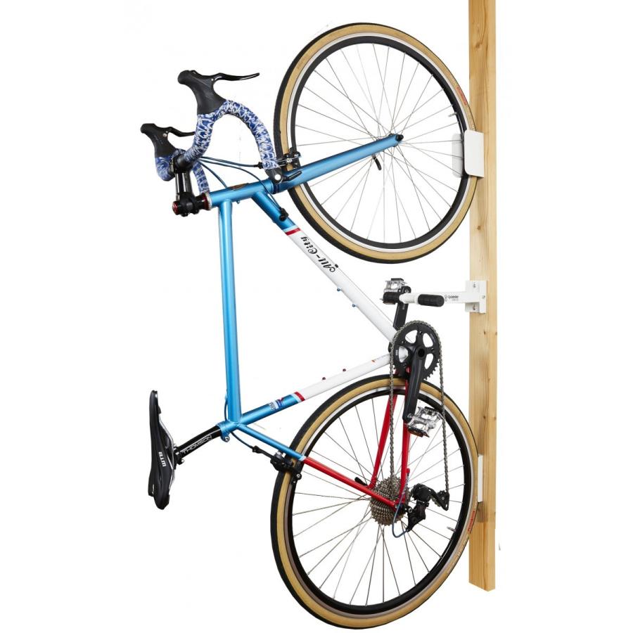 自転車 ラック スタンド 室内 壁掛け ウォールフック 倒れない 収納 自転車ハンガー バイクスタンド クロスバイク ディスプレイ 棚 お洒落 インテリア 縦置き