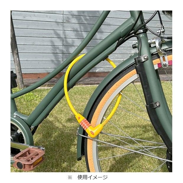 「アサヒサイクル」GOGO DUCK ゴーゴーダック ダイヤルロック60 暗証番号式 長さ：60cm ワイヤー錠 | ブランド登録なし | 05