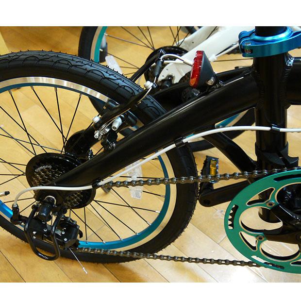 o*s様 ルノー LIGHT10 20インチ 折りたたみ自転車 ブラック 折りたたみ自転車 11280-01 ルノーライト10 ブラック AL207 [20