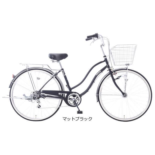 「あさひ」カジュリー リラックス-L 27インチ 6段変速 オートライト シティサイクル 自転車