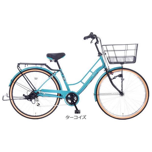 「あさひ」カーグアクティブ-L 27インチ 6段変速 オートライト シティサイクル 自転車