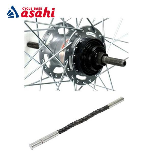 自転車 部品 後車輪 27インチ 27 x 1 3/8 内装3段 ステンレス WO シルバー ホイール リア 後輪 送料無料」「アサヒサイクル」ステンレスリム後輪 内装3段 ローラー