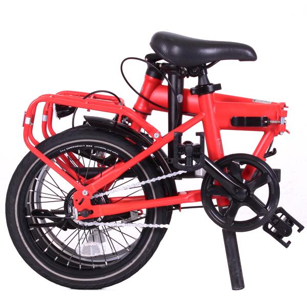 東日本限定」「あさひ」エマージェンシーバイク-K 16インチ 折りたたみ  