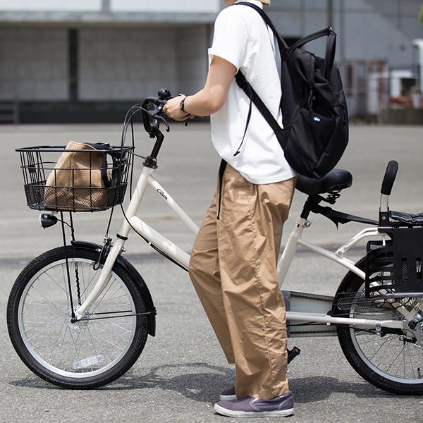 「クリーム」Cream Cargo（クリーム カーゴ）BAA200-O 小径子供乗せ 20インチ 変速なし ミニベロ 自転車 クリーム Cream Cargo カーゴ BAA200 小径子供乗せ 20インチ 変速なし ミニベロ