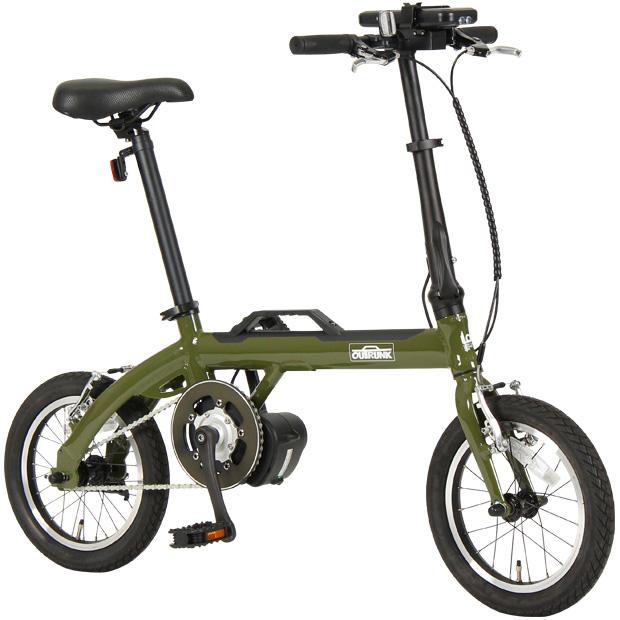 LOG OUTRUNK（ログ アウトランク）14インチ 折りたたみ自転車 あさひ