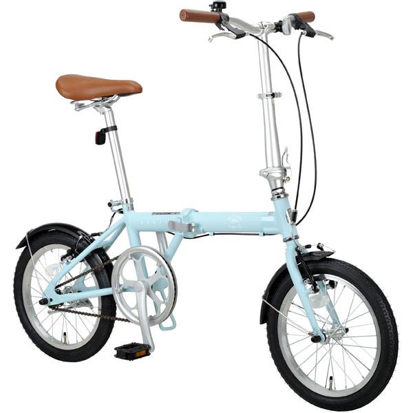 CAPTAIN STAG CS FOLDING BIKE 16インチ ホワイト CAPTAIN STAG 「キャプテンスタッグ」モンテAL-FDB161 16インチ