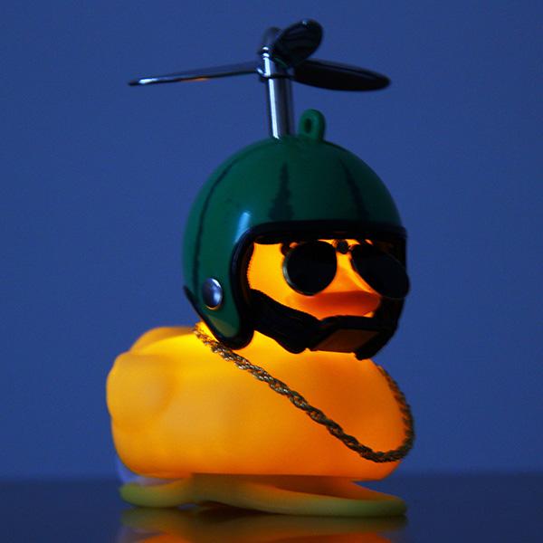 アサヒサイクル」GOGO DUCK ゴーゴーダック（アヒルライト＋ホーン