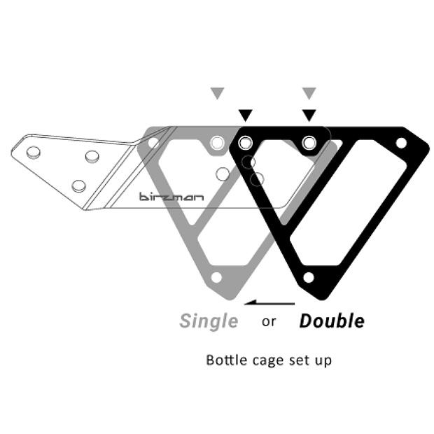 「送料無料」「バーズマン」Aeroman Hydration Carrier（エアロマン ハイドレーションキャリア）ボトルケージ用ブラケット | ブランド登録なし | 04